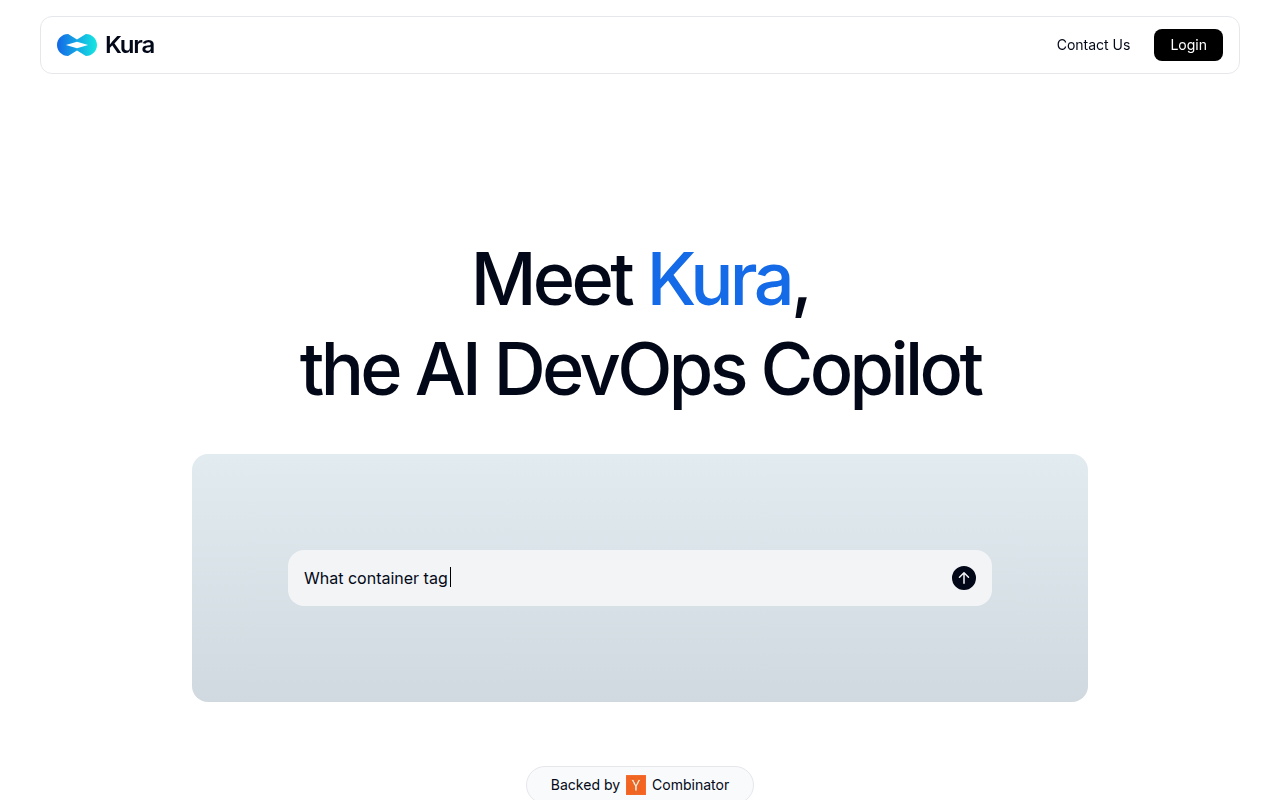 Kura product interface