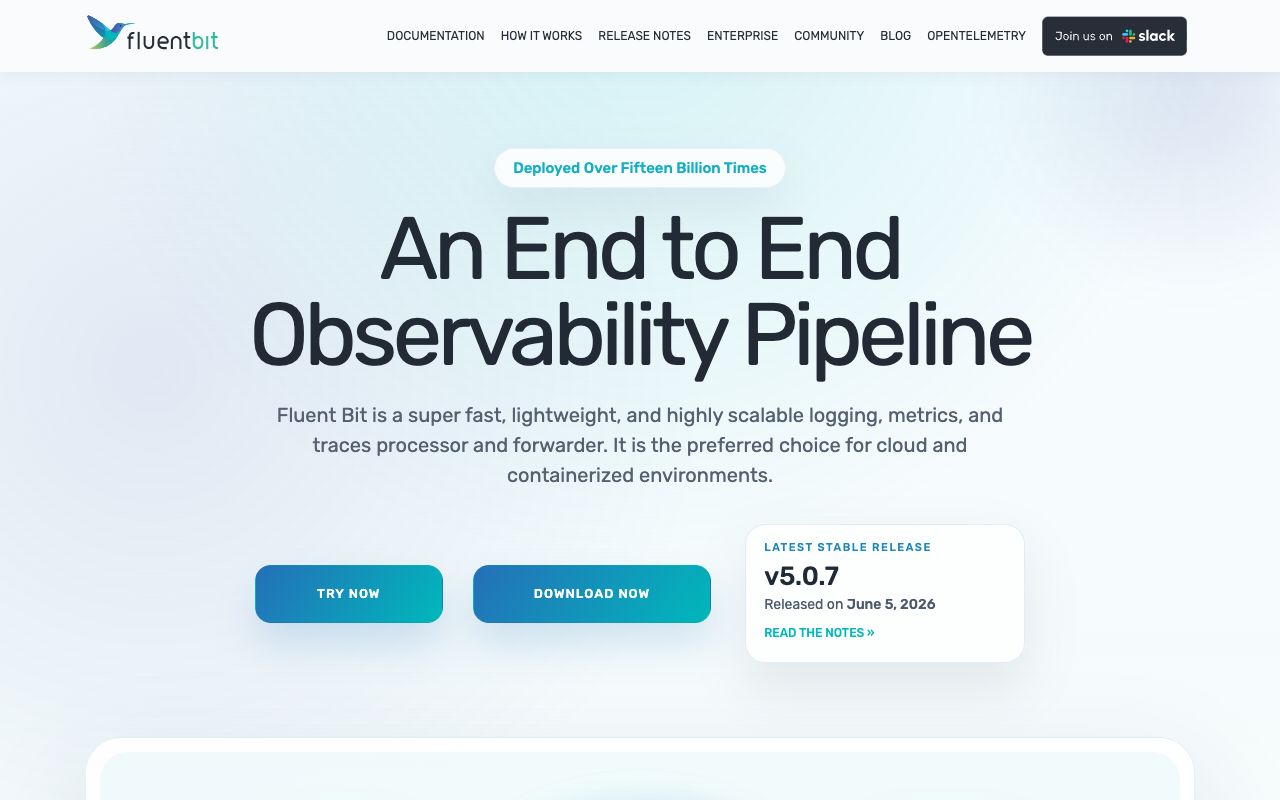 Fluent Bit observability interface