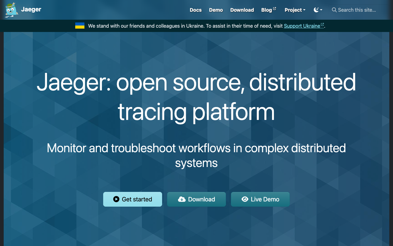 Jaeger observability interface