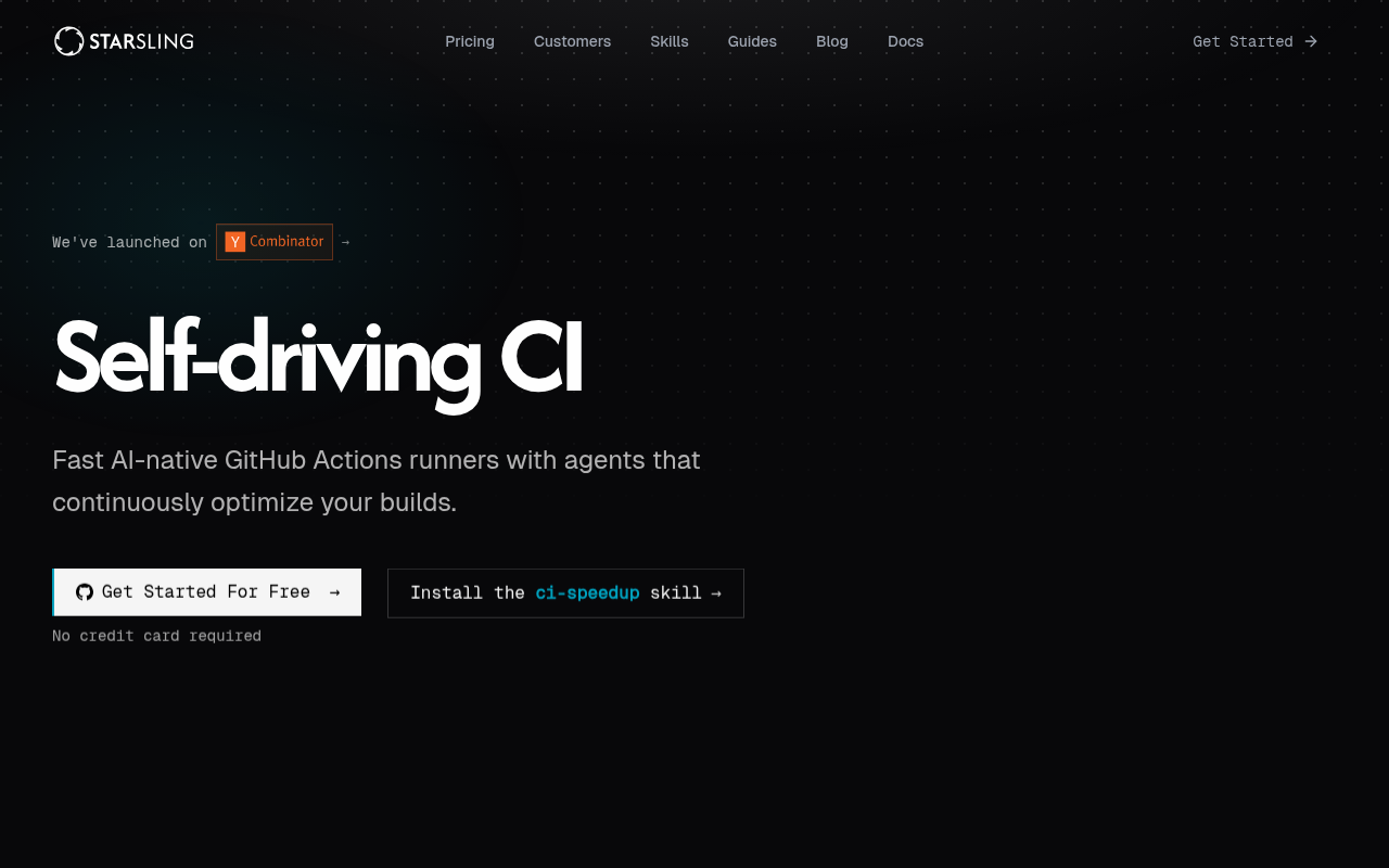 StarSling product interface